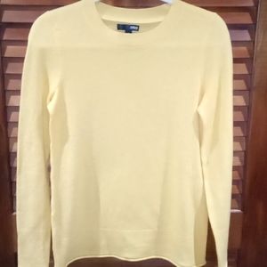Dark yellow cashmere sweater